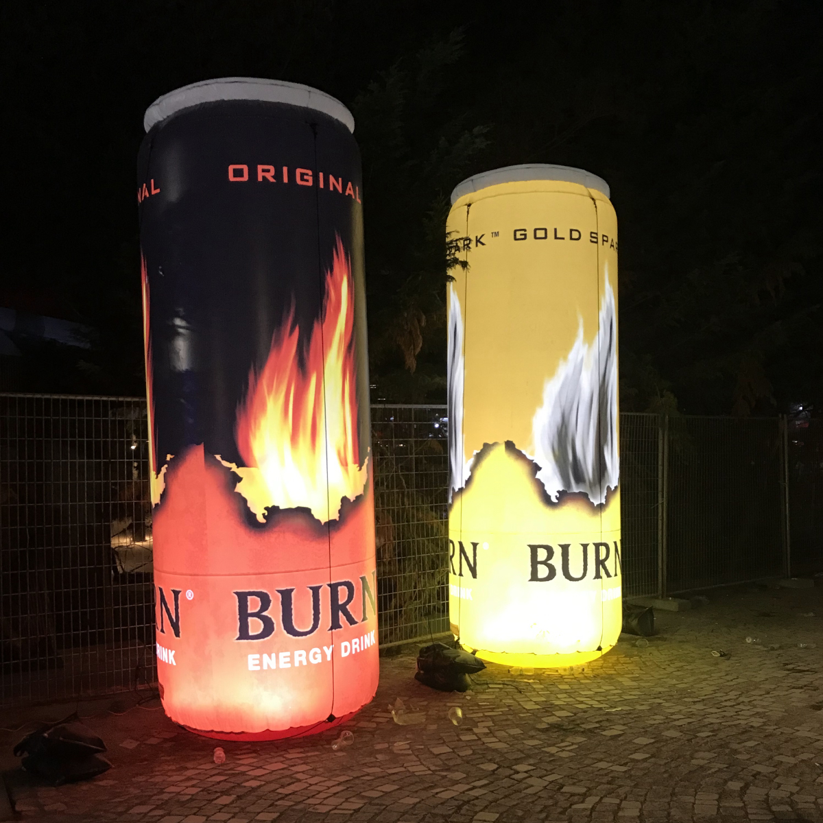 Işıklı Şişme Balon Kutu Özel İmalat