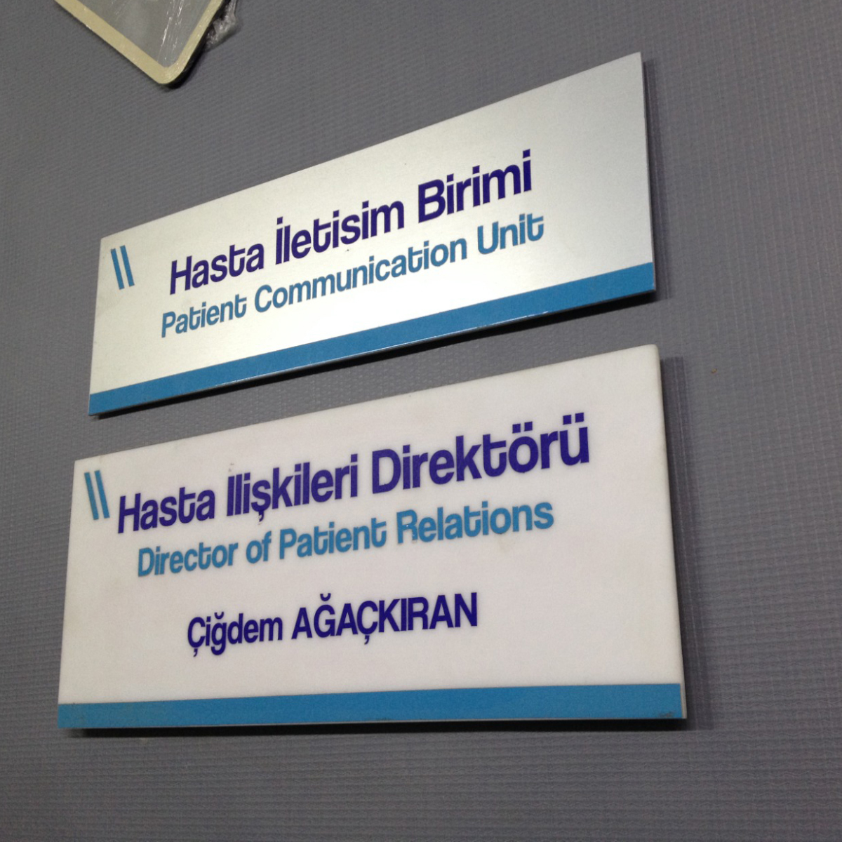 Mıknatıslı Kapı İsimlik