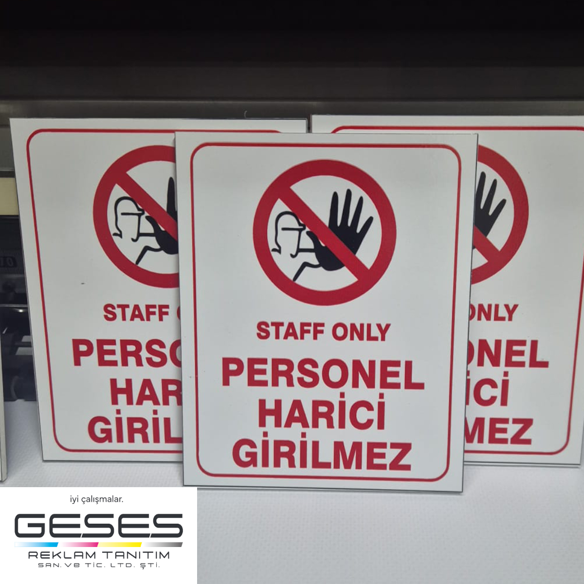 Personel Harici Girilmez